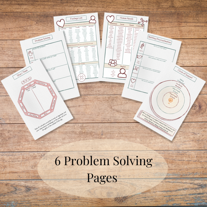 Executive Functioning Planner Bundle Embracing Intensity